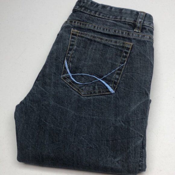 Denim - VINTAGE BUFFALO SHOP FLARE BOOT JEANS 28x28